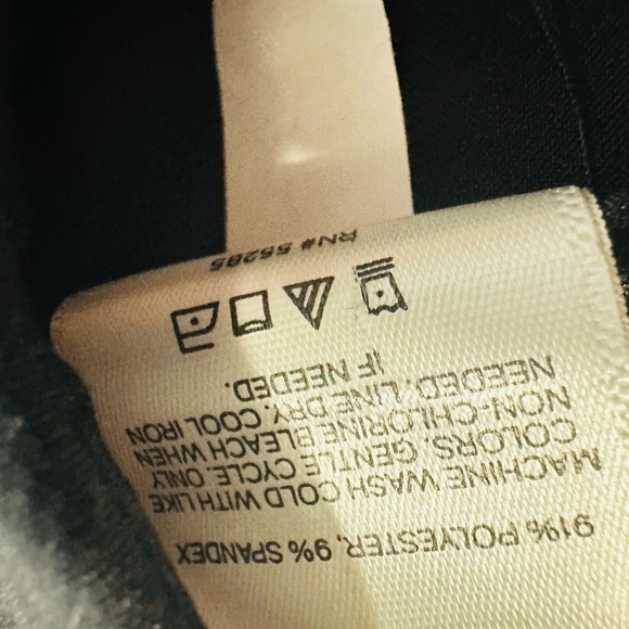 Express Black Straight Leg Women's Pants Size 8S - Picture 10 of 10